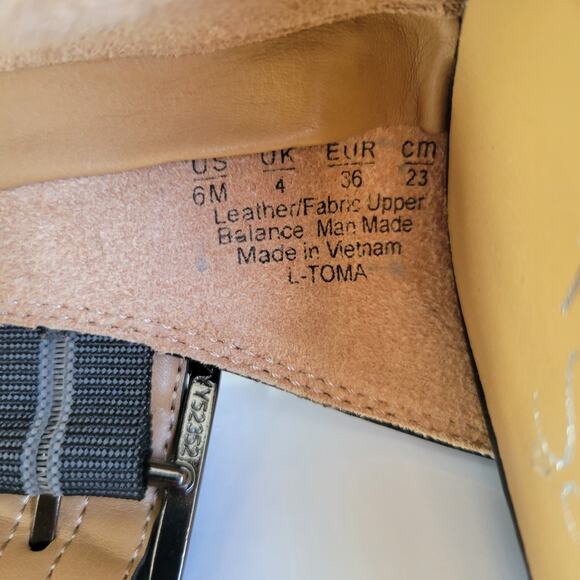 Franco Sarto Toma Sandal Women's 6M Black Suede Smooth Leather Braided Party - Picture 14 of 14